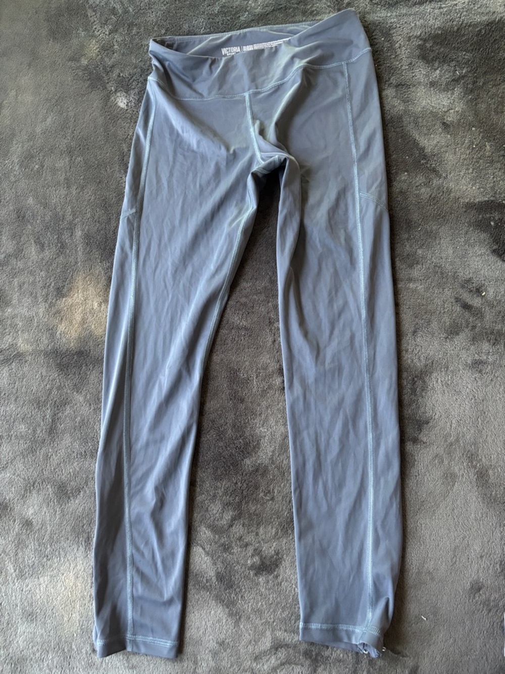Victoria's Secret Gray Stretch High-Rise Leggings